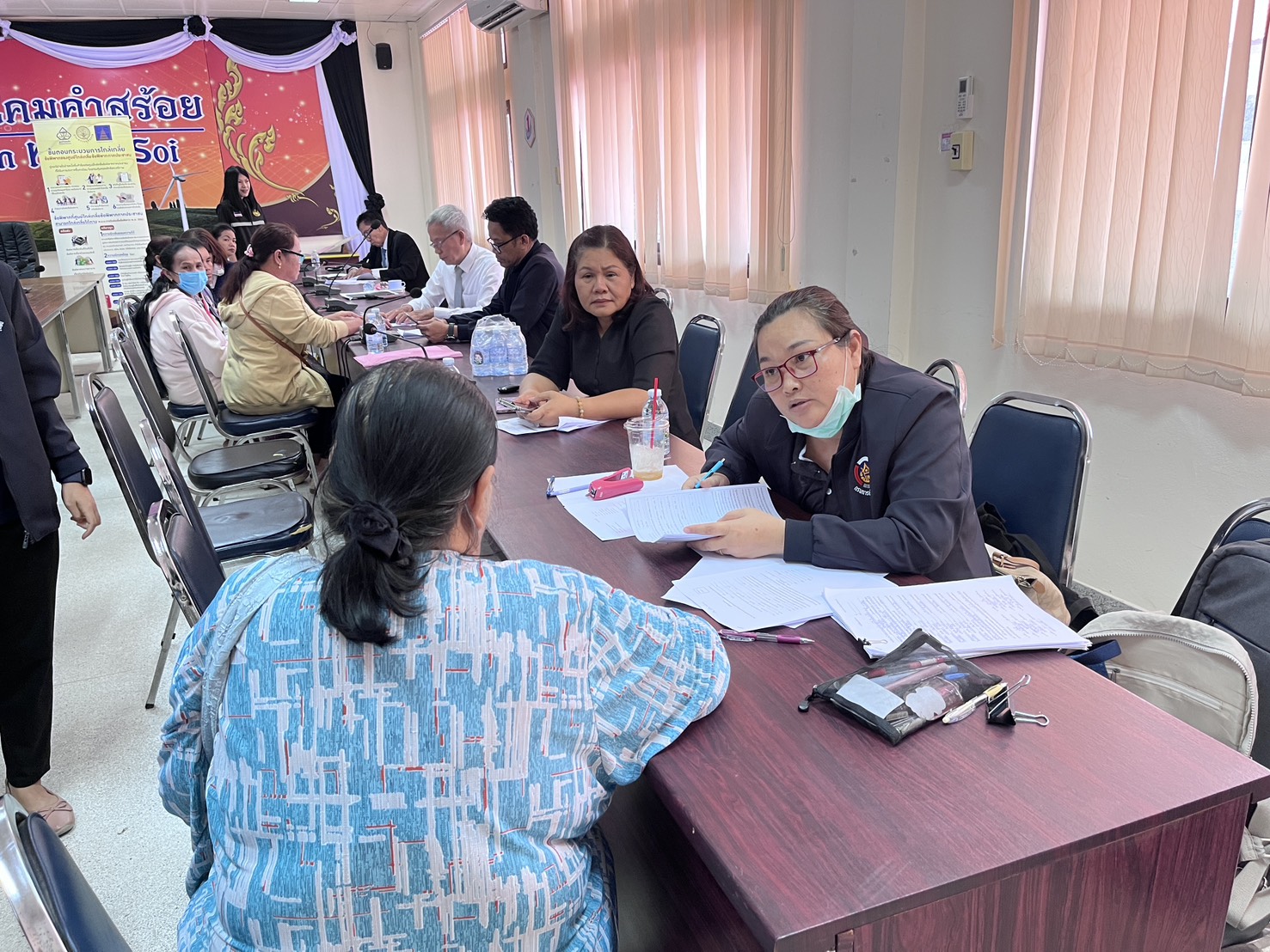 พช.นิคมคำสร้อย : ร่วมจัดกระบวนการไกล่เกลี่ยข้อพิพาทตามพระราชบัญญัติการไกล่เกลี่ยข้อพิพาท พ.ศ. 2562 