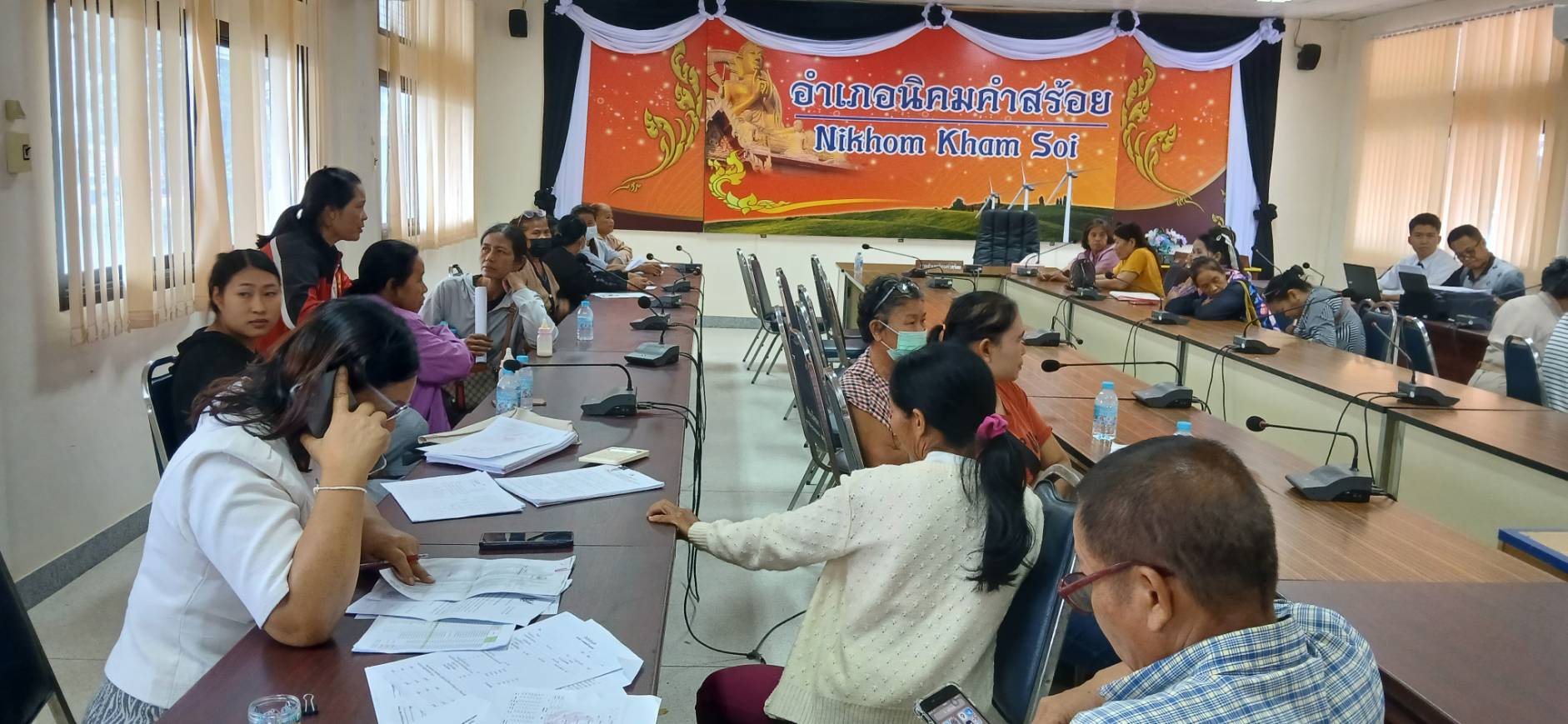 พช.นิคมคำสร้อย : ร่วมจัดกระบวนการไกล่เกลี่ยข้อพิพาทตามพระราชบัญญัติการไกล่เกลี่ยข้อพิพาท พ.ศ. 2562 