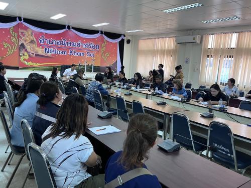 พช.นิคมคำสร้อย : จัดประชุมคณะอนุกรรมการกลั่นกรองและติดตามการดำเนินงานกองทุนพัฒนาบทบาทสตรีอำเภอนิคมคำสร้อย ครั้งที่ 2/2569 